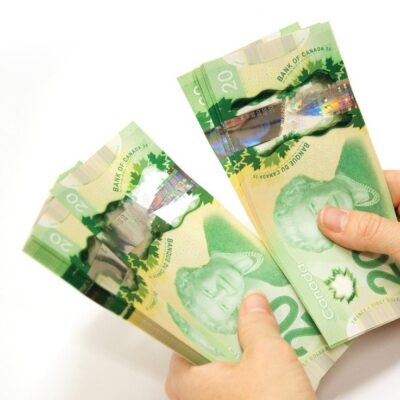 Prop Canadian Dollar Banknotes