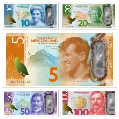 Counterfeit New Zealand Dollars